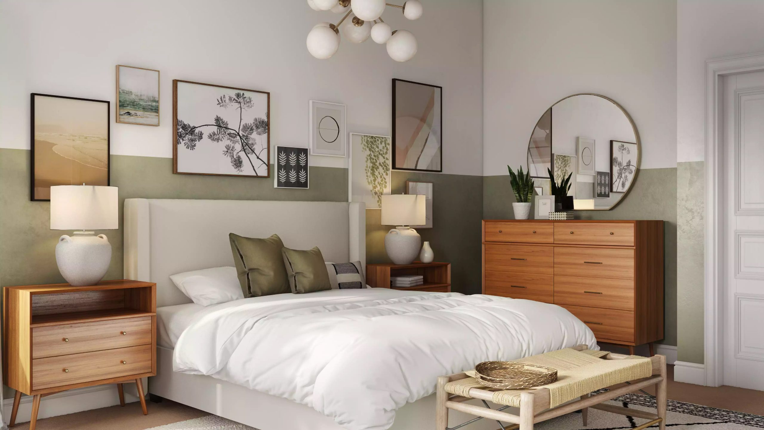 Design a Mid-Century Modern Bedroom