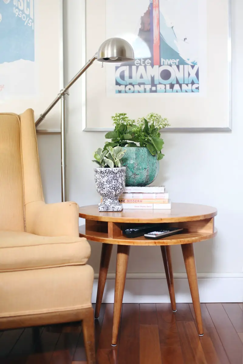 DIY Mid-Century Modern Side Table DIY