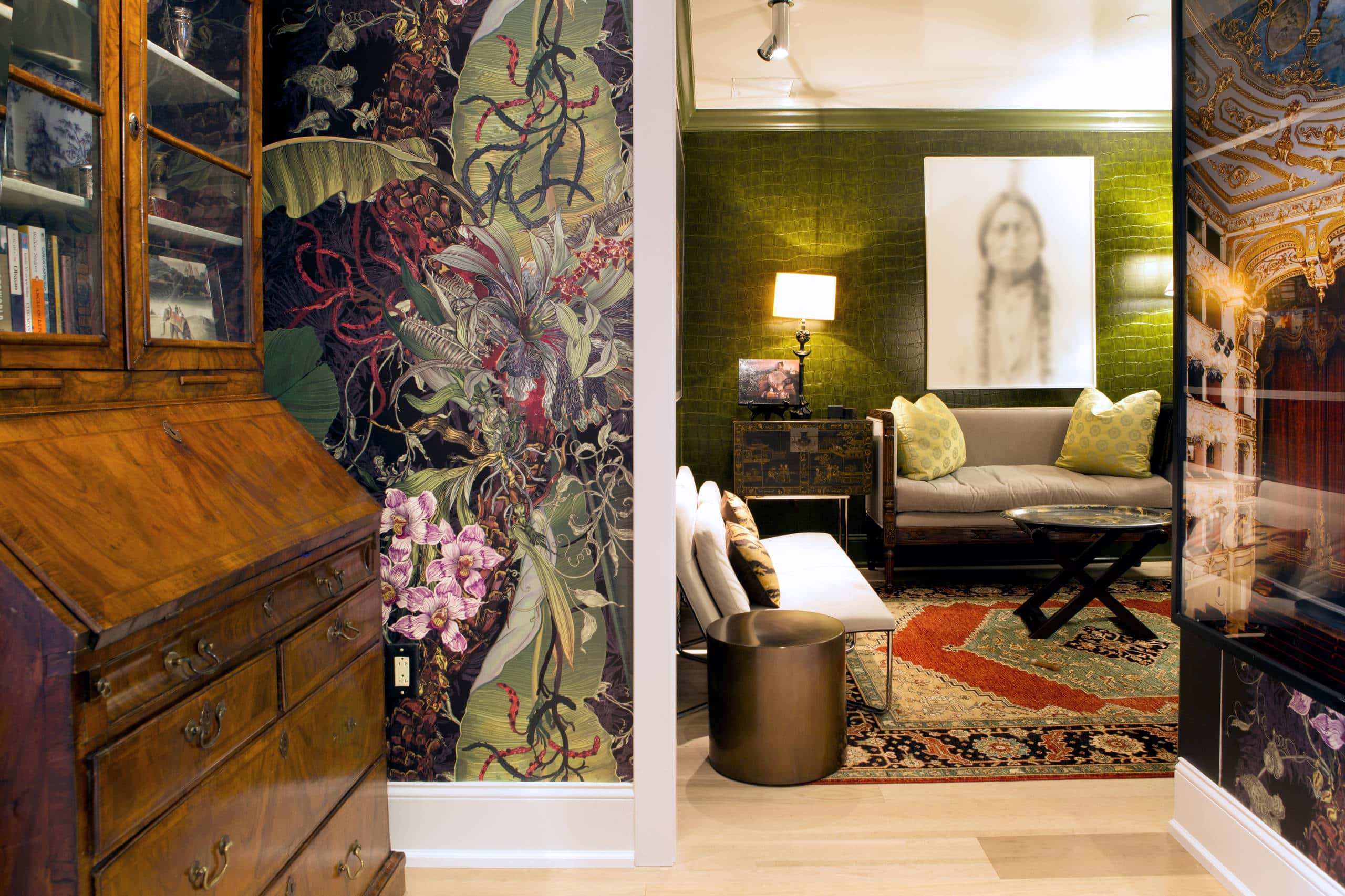 What is the key to eclectic design?