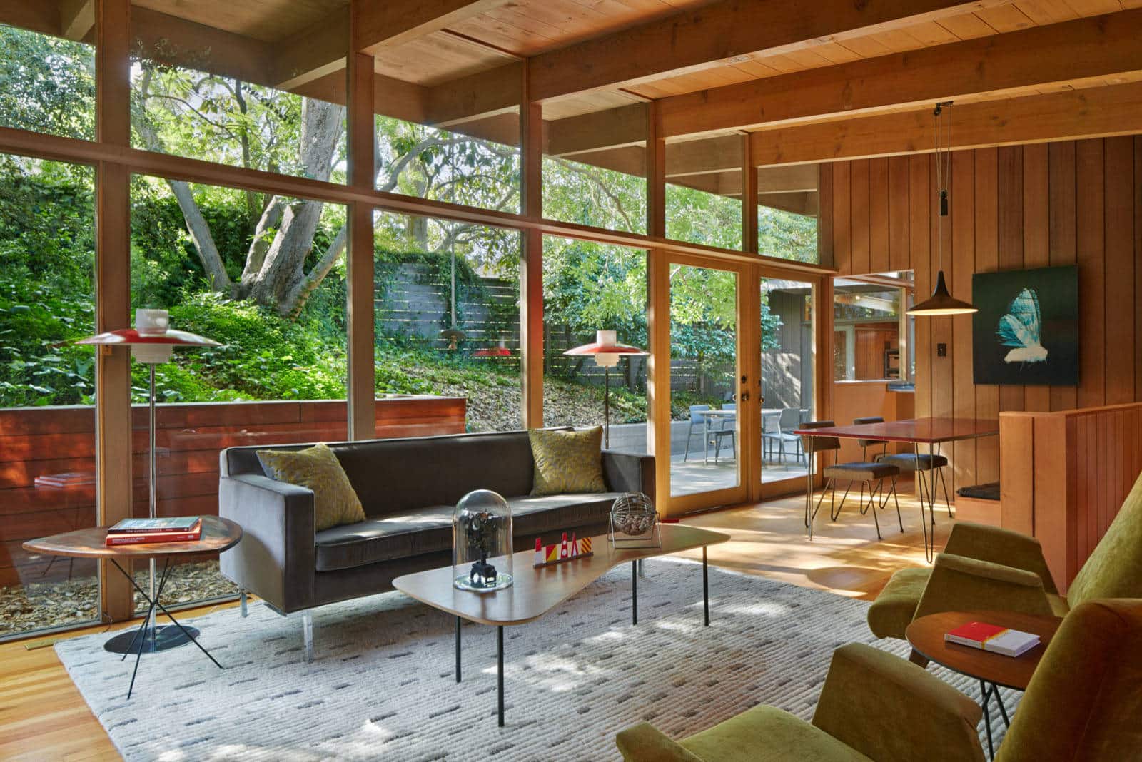 midcentury modern living room