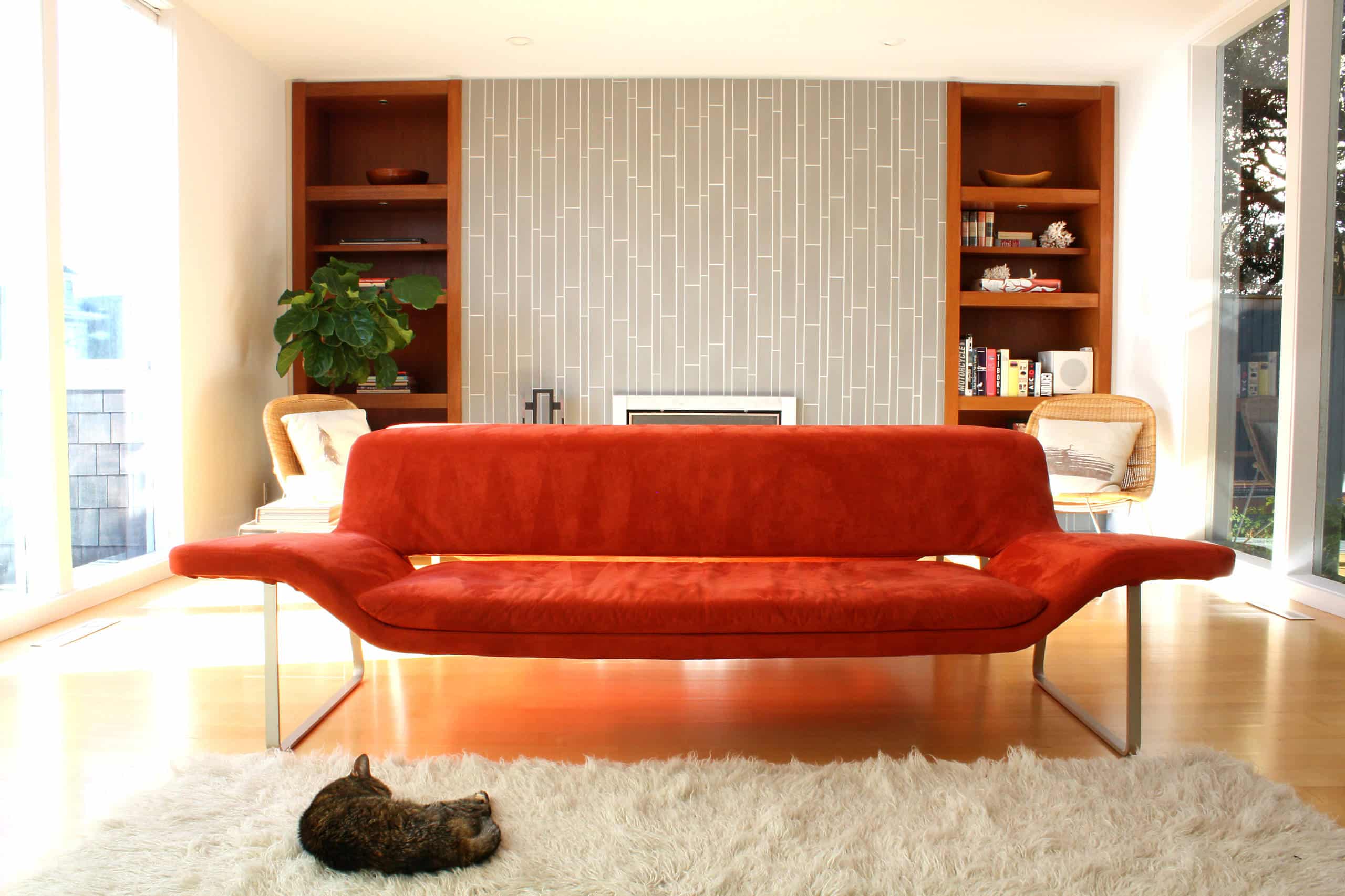 midcentury modern living room