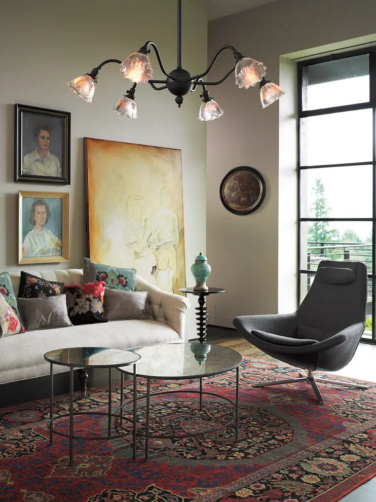 Combine Elements from Different Eras in your Living Room Design