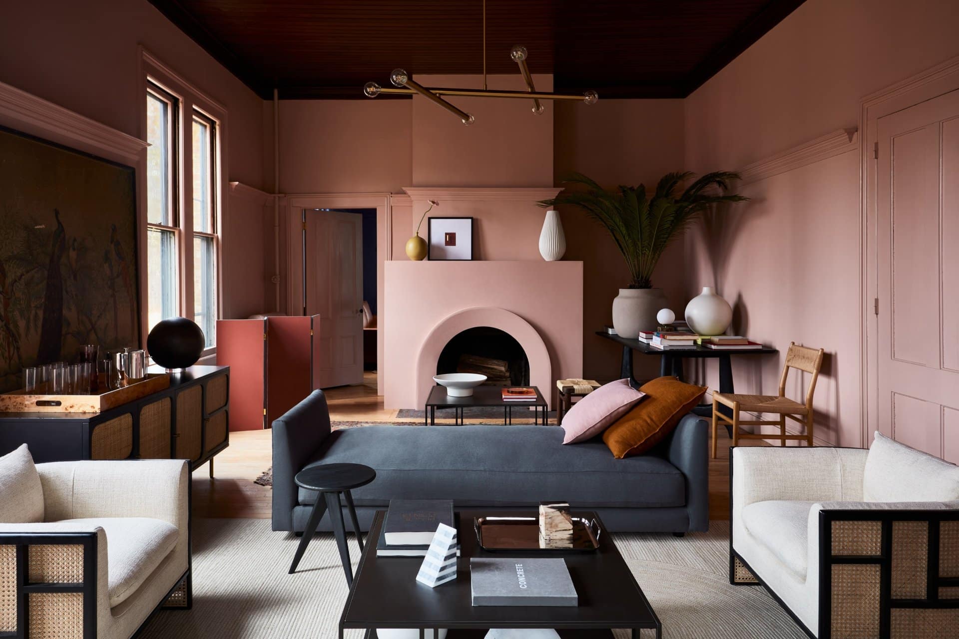 midcentury modern living room