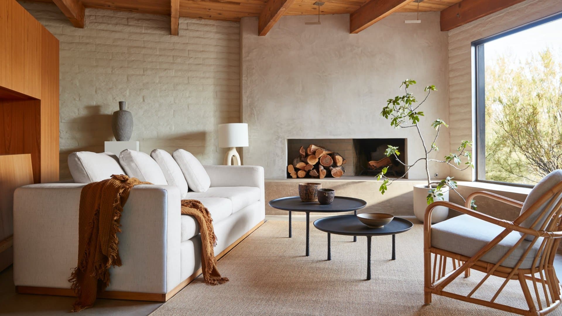 midcentury modern living room