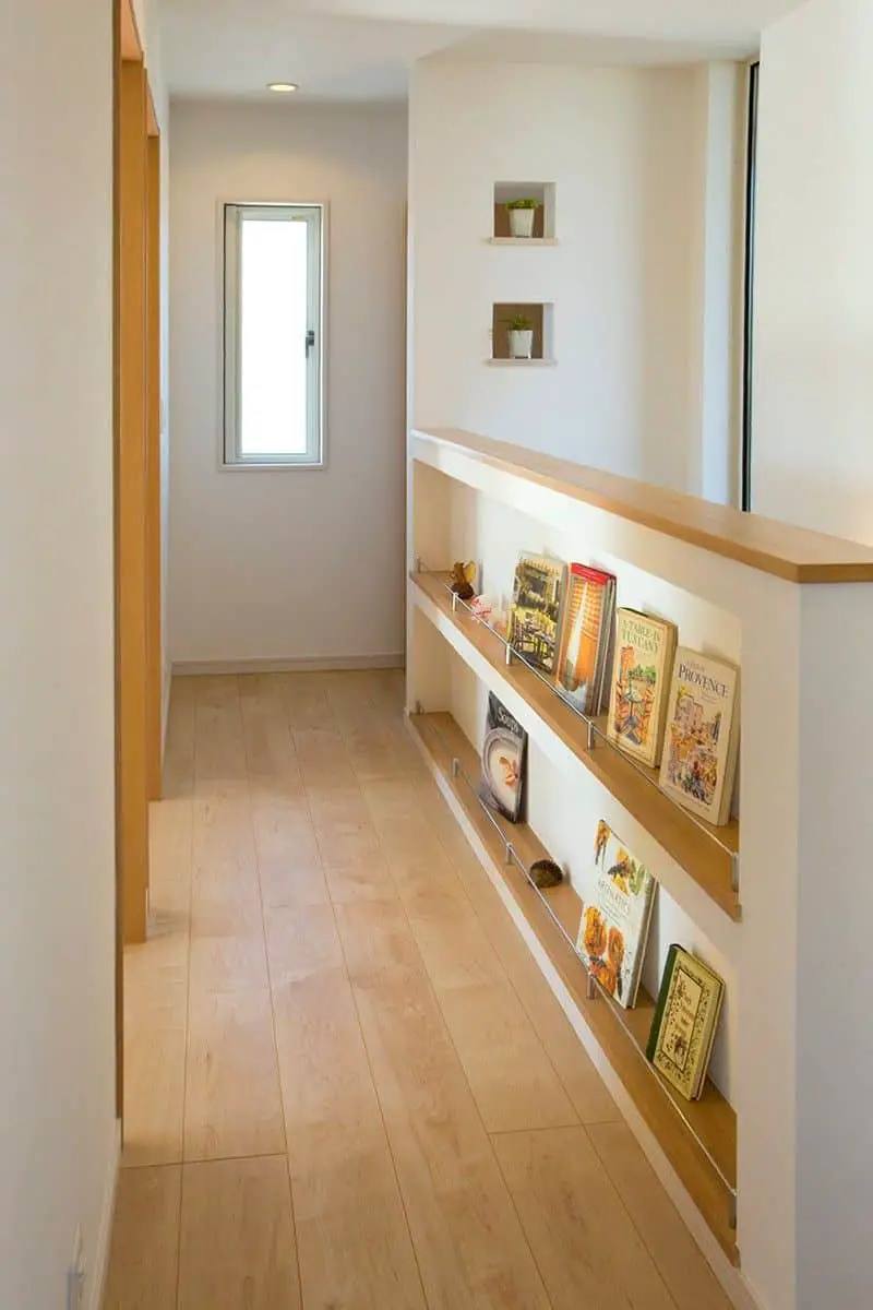 How to Decorate a Half Wall with built in storage