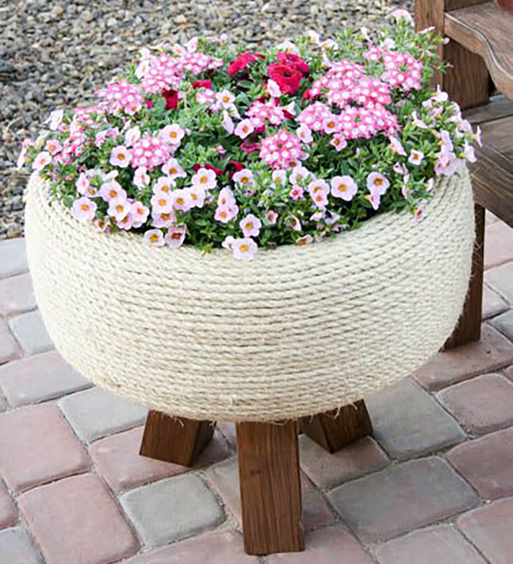 Decoration Tire Garden Ideas