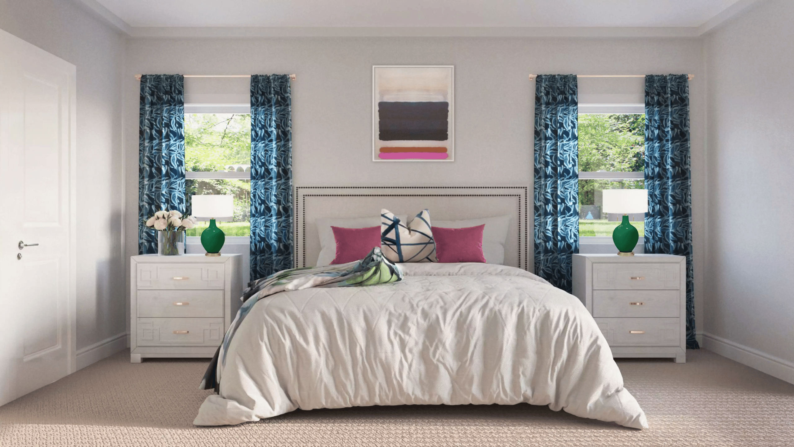 Studded Headboard