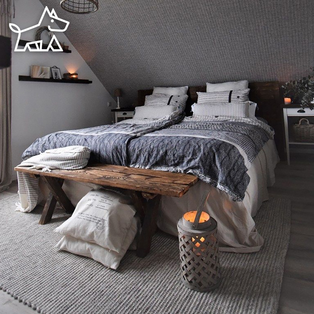 How to Decorate a Slanted Wall in a Bedroom: 15 Ideas