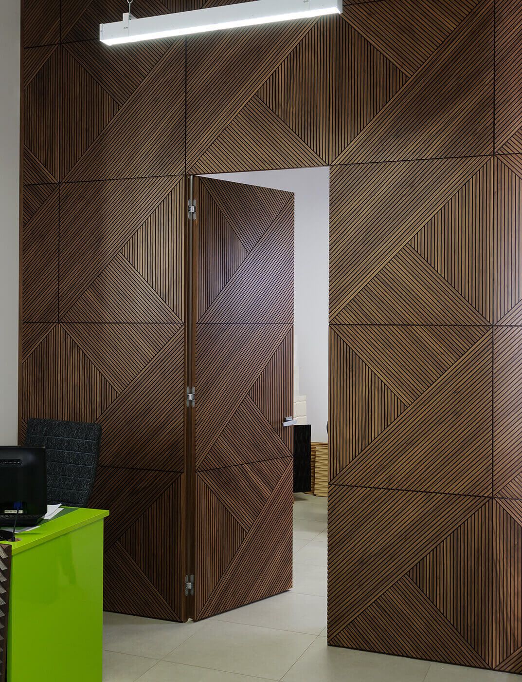 What should I do if I want to use an unused door again?