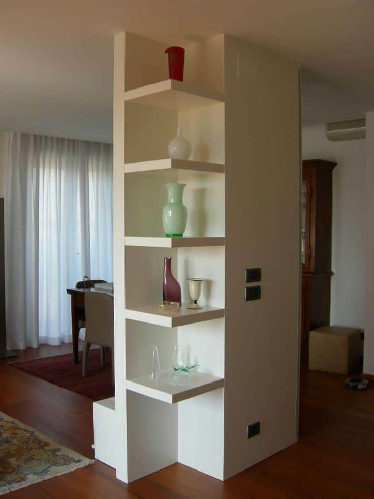 Paint the Columns in a Color that Complements your Furniture