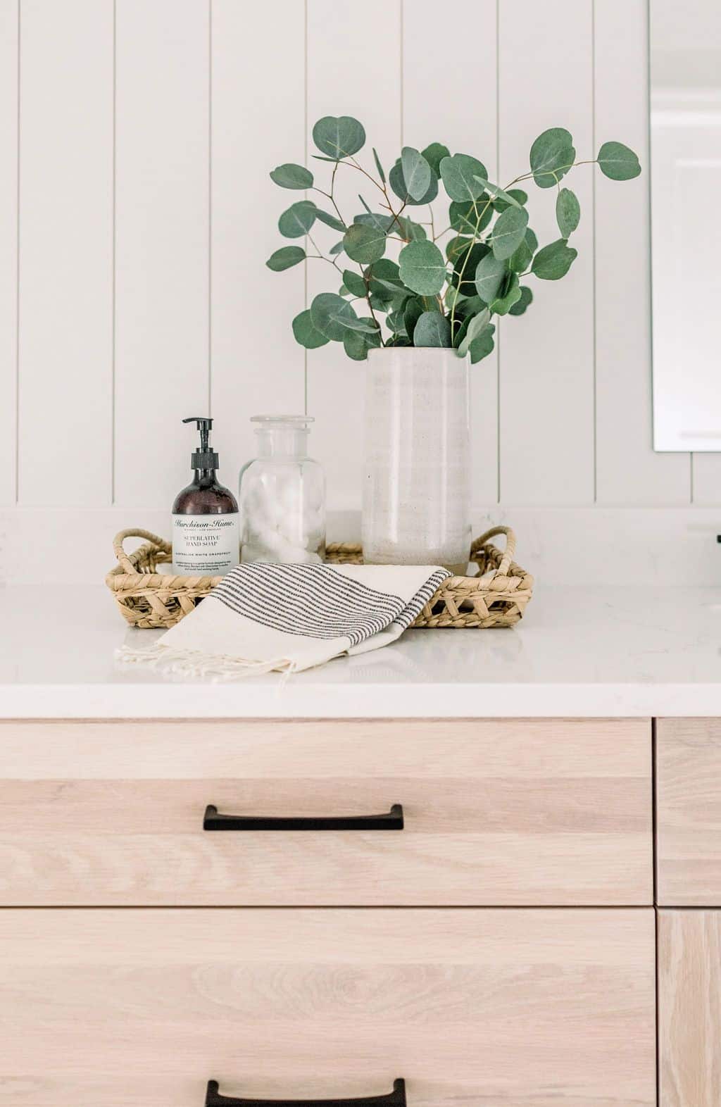 Use a Colorful Bowl to Store your Makeup Brushes.