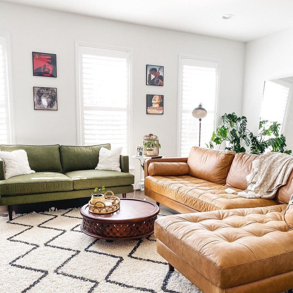 Arranging Sofas in an L-shaped Configuration