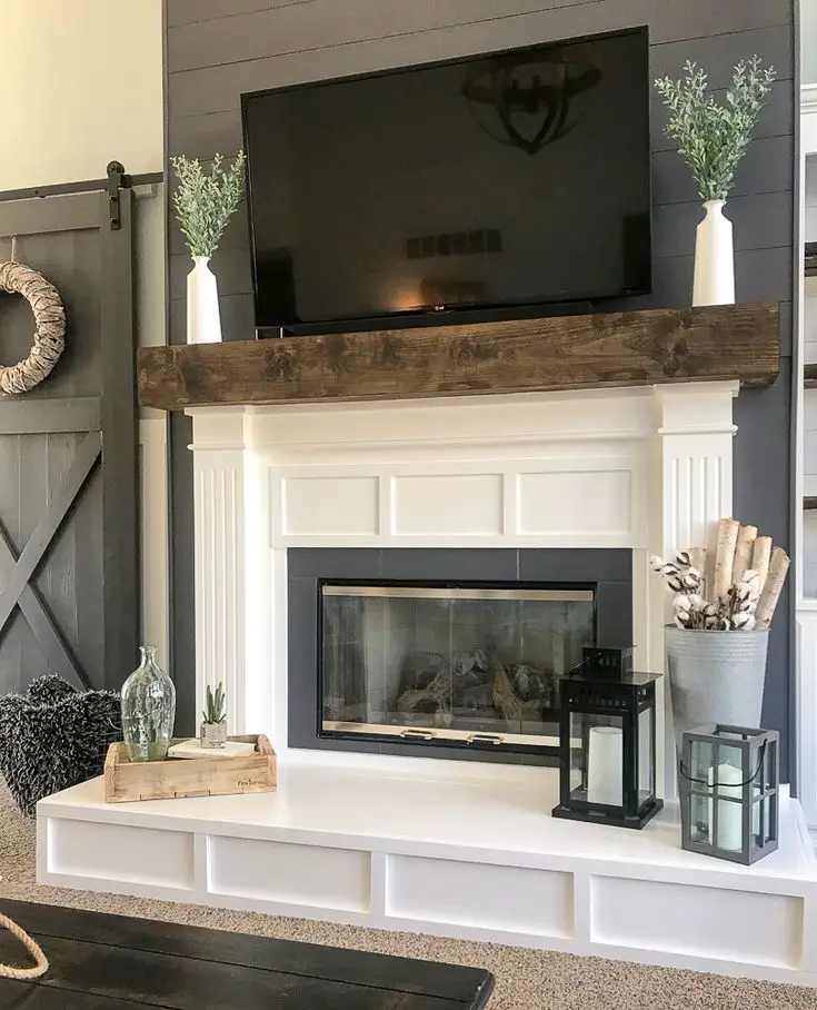 How to Decorate a Mantel with a TV – Beautiful Mantle Decor Ideas