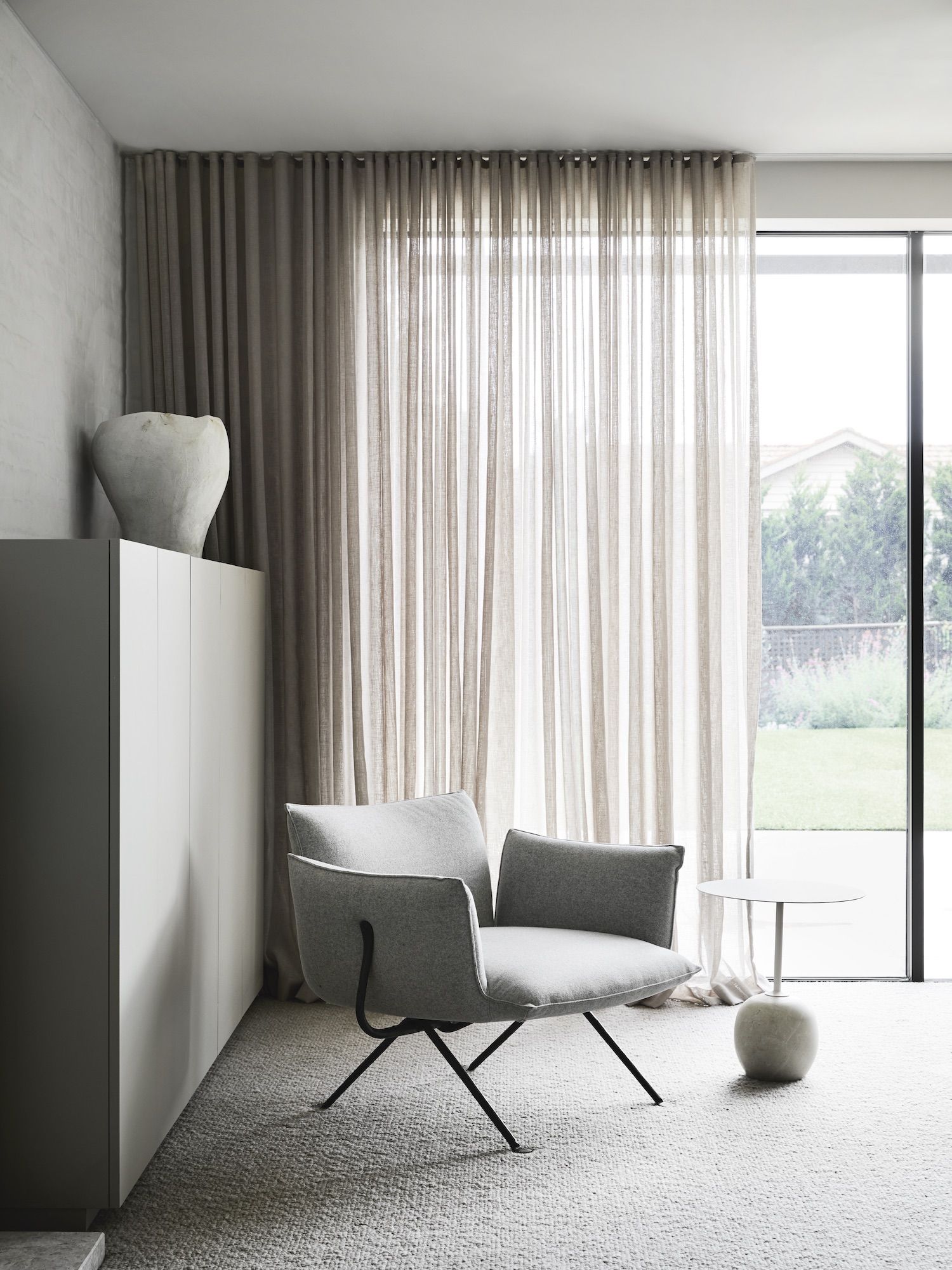 Measure the window to determine how far it is from being centered.