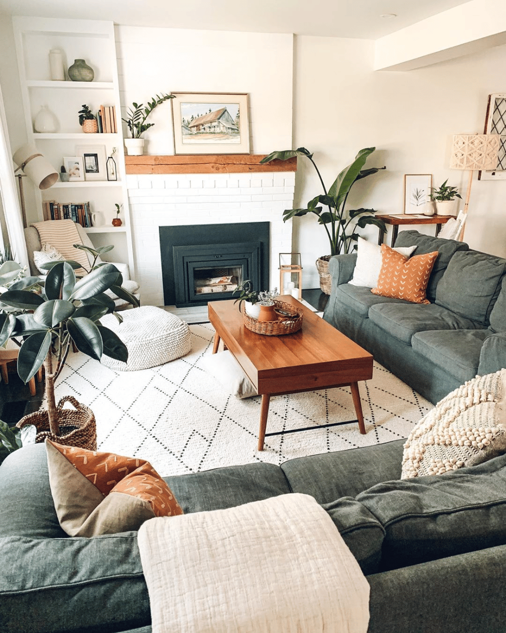 How to Arrange Two Sofas in Living Room - 7 Layouts