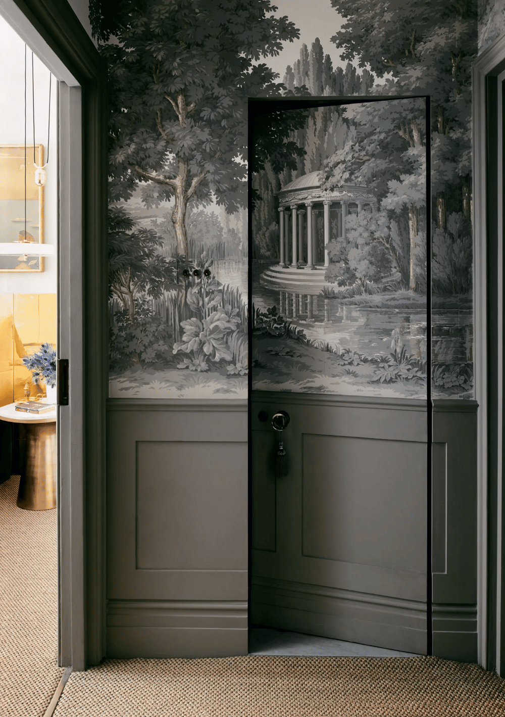 How to Hide an Unused Door – 16 Ideas to Cover Unused Doorway