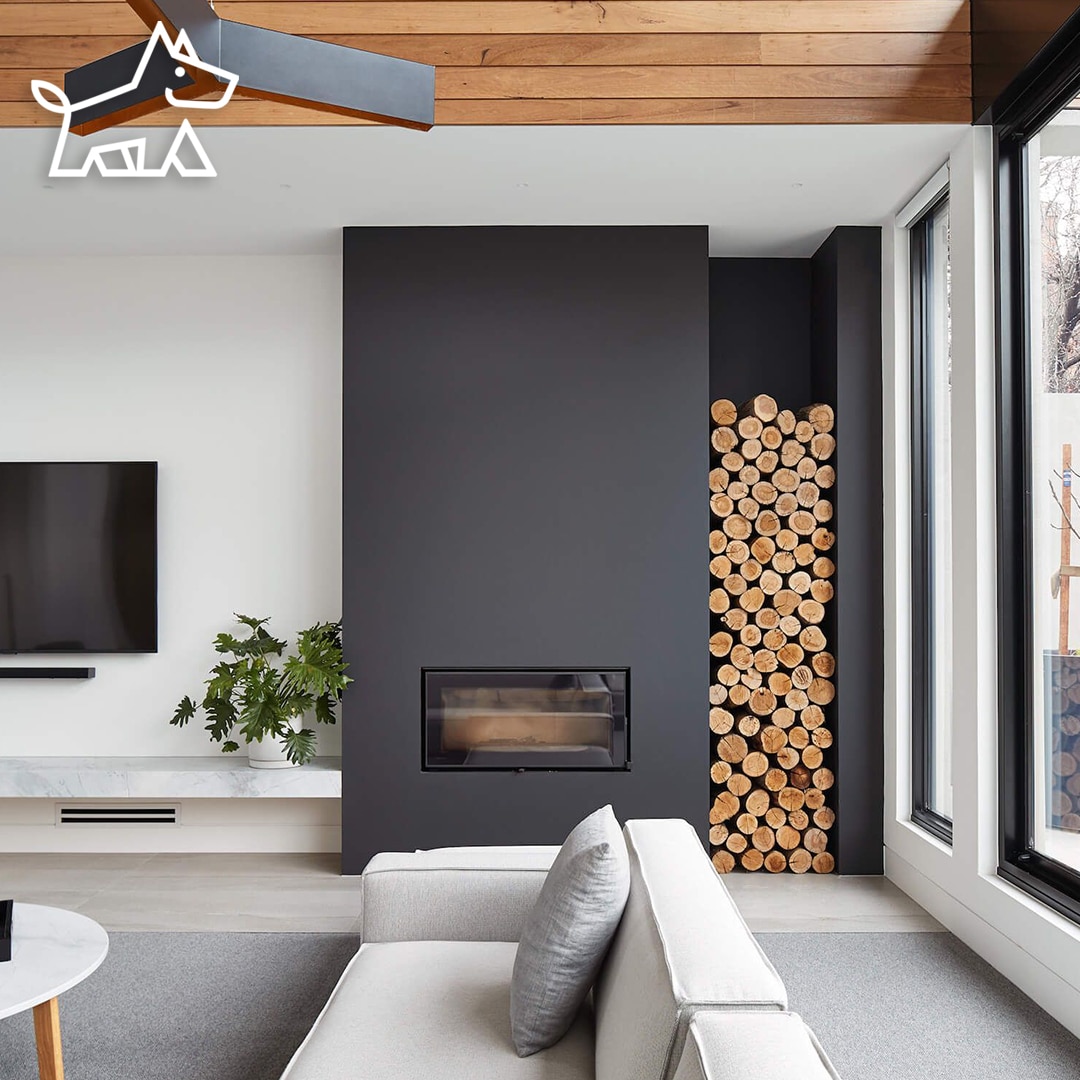 How to Decorate Walls Beside Fireplace – 15 Wall Decorating Ideas