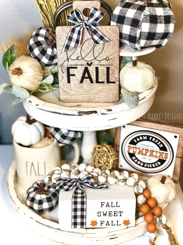 Tiered Tray Decor - Three Essential Pieces