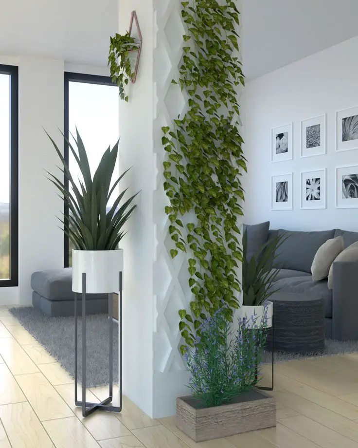 Hide it by Bringing the Outdoors In