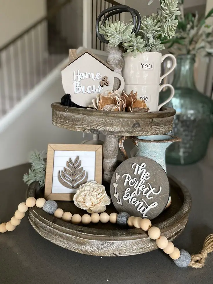 Tips Before Starting your Tiered Tray Decor