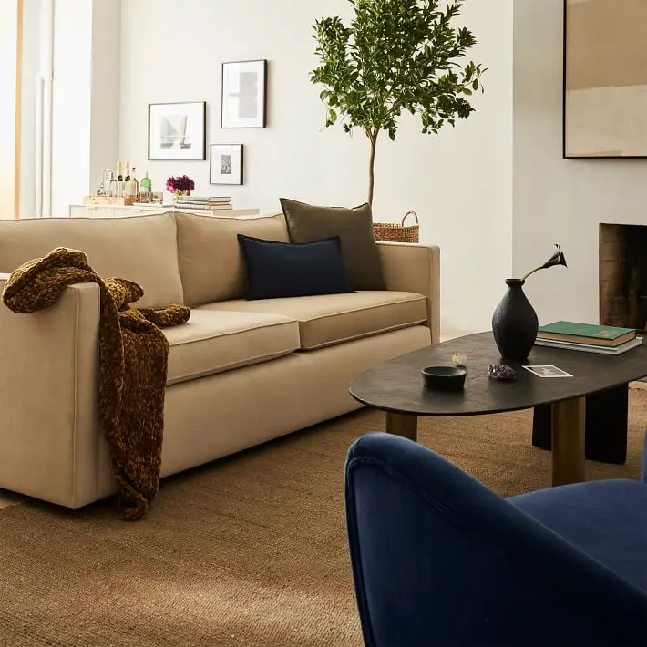 Decorate your Beige Sofas with Contrasting Pillows
