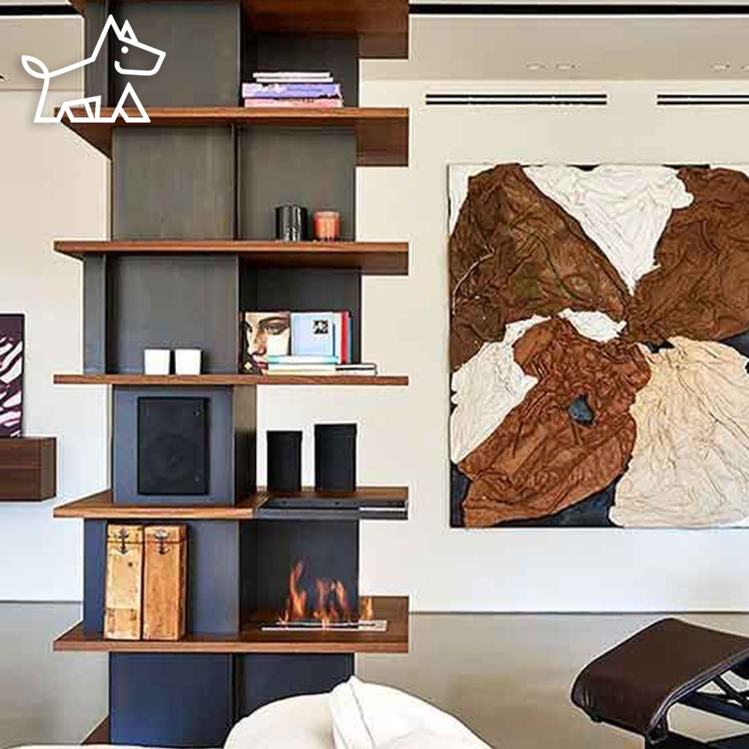 How to Hide a Pillar in a Living Room – Column Decor Ideas