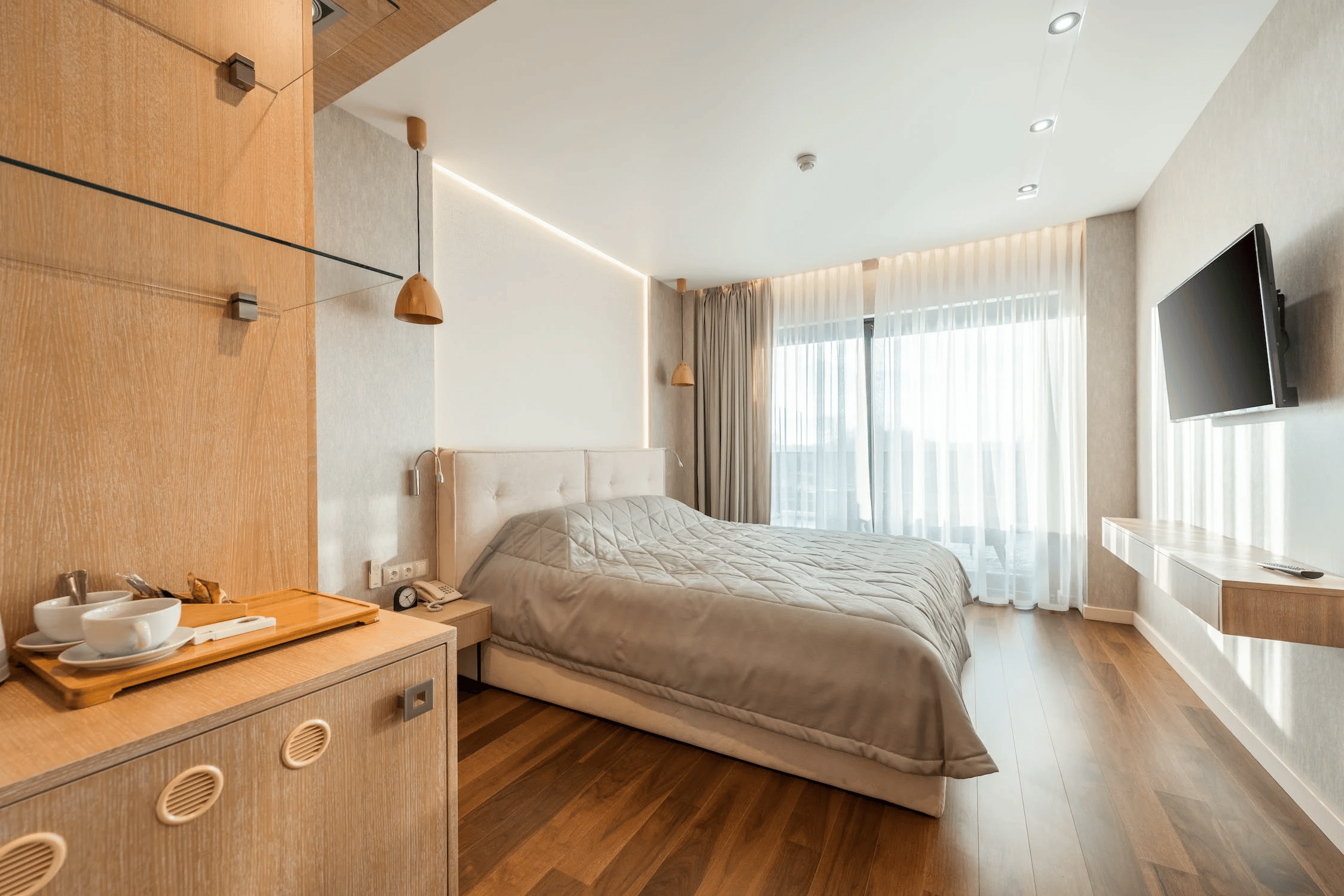 television mounting height
