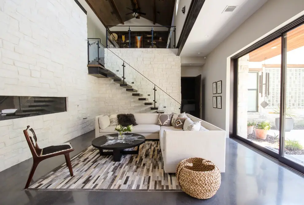 Defined Zones in your Awkward Living Room
