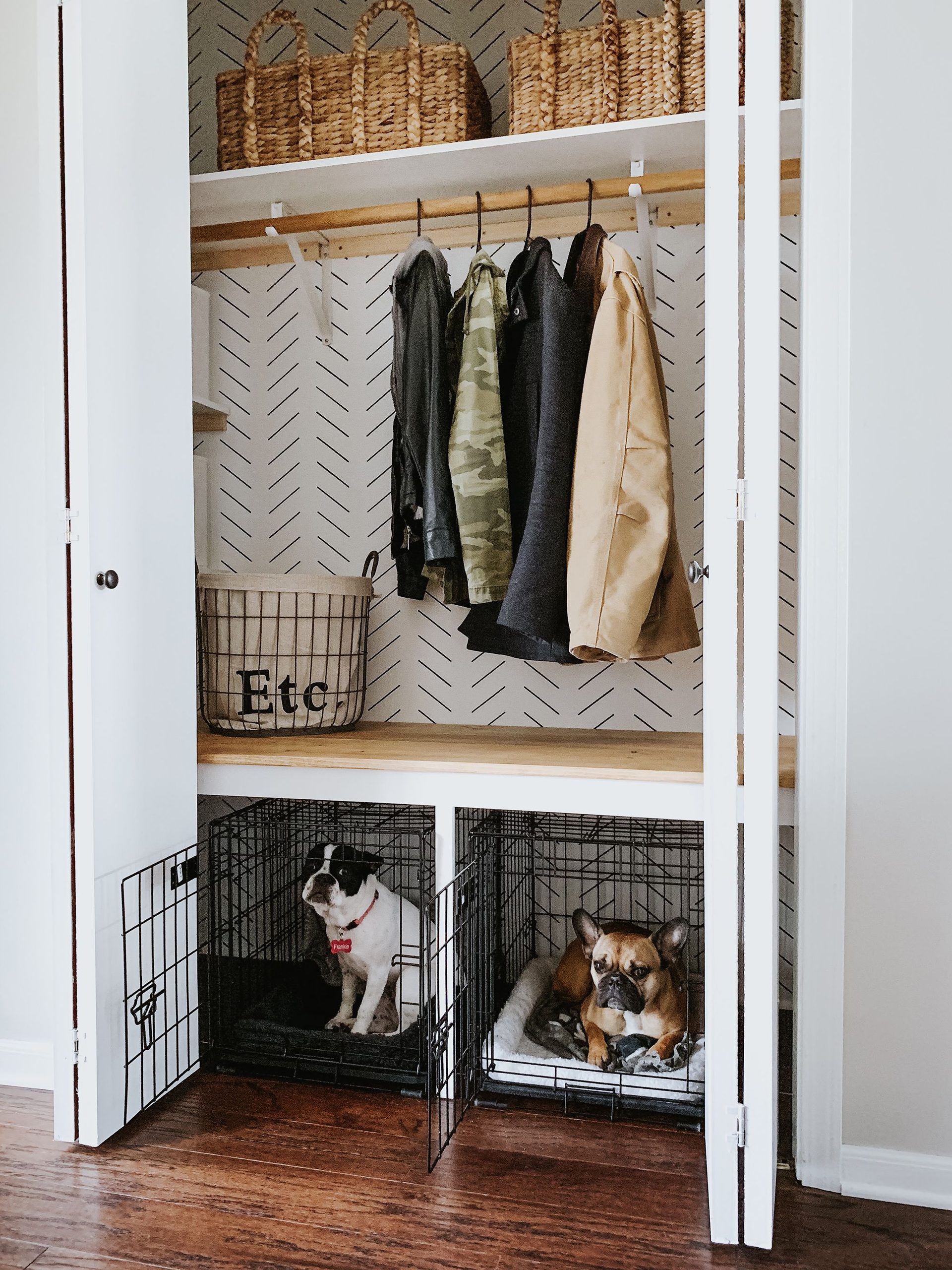 Use your Coat Closet to store your Kids’ Toys