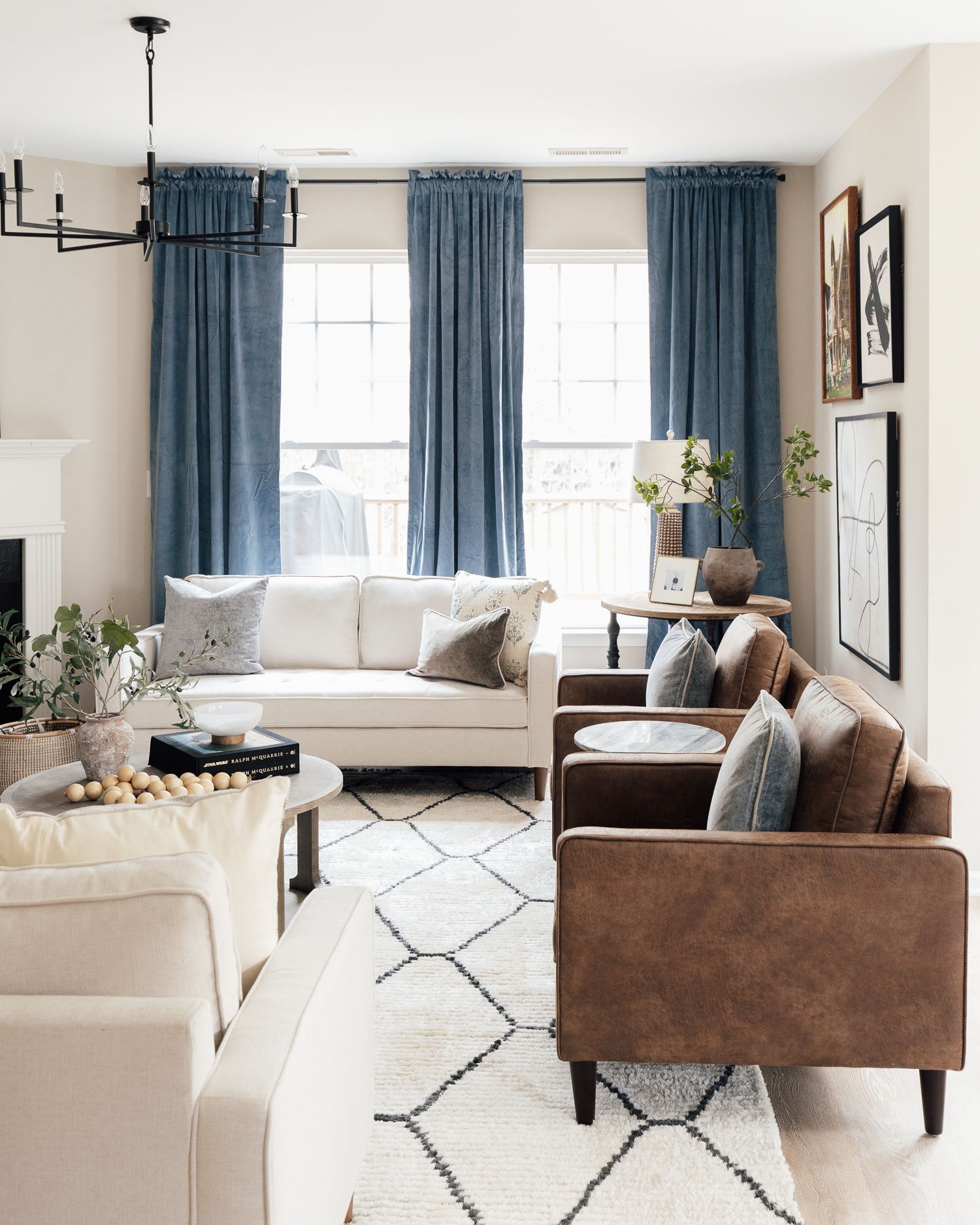 Just as how color can drastically change how big a space seems, texture can do the same.