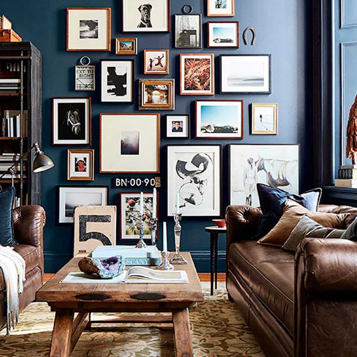 Try staggering items in different ways to create visual impact.