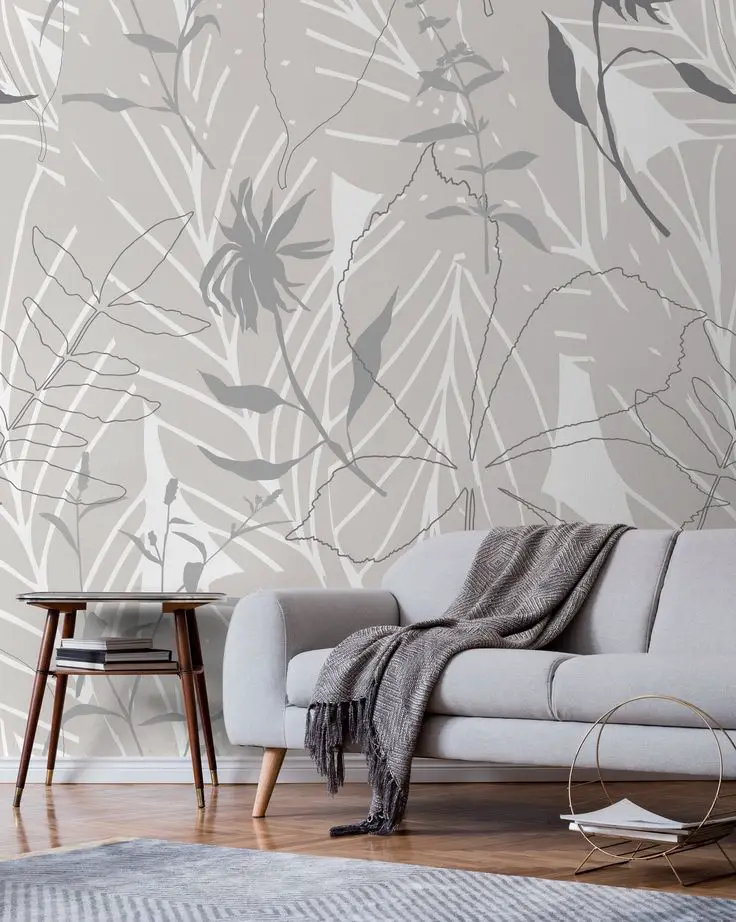 Use removable wallpaper or decals to update walls and bring color and texture into the room.