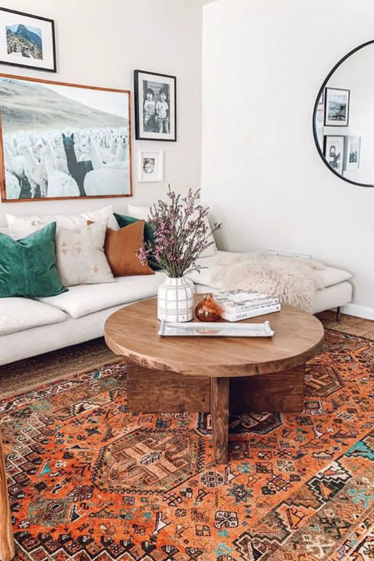 Small Sectional Sofa’s Living Room Rug Selection