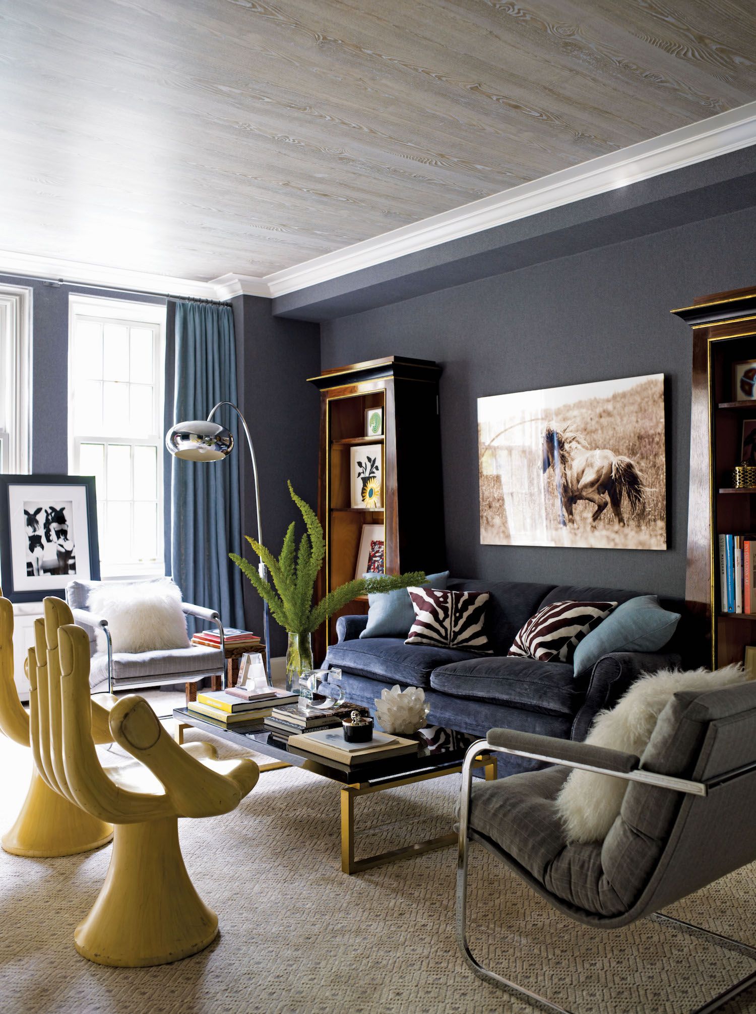 How should I arrange my furniture around my reclining sofa?
