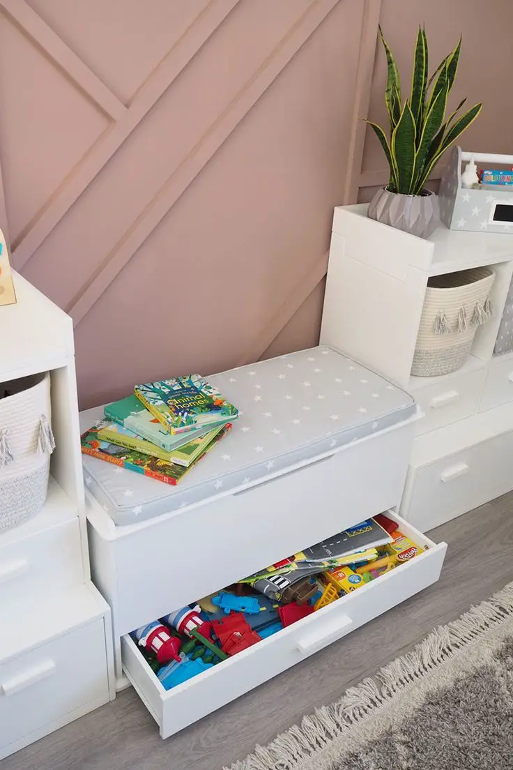 Toy Storage Bench
