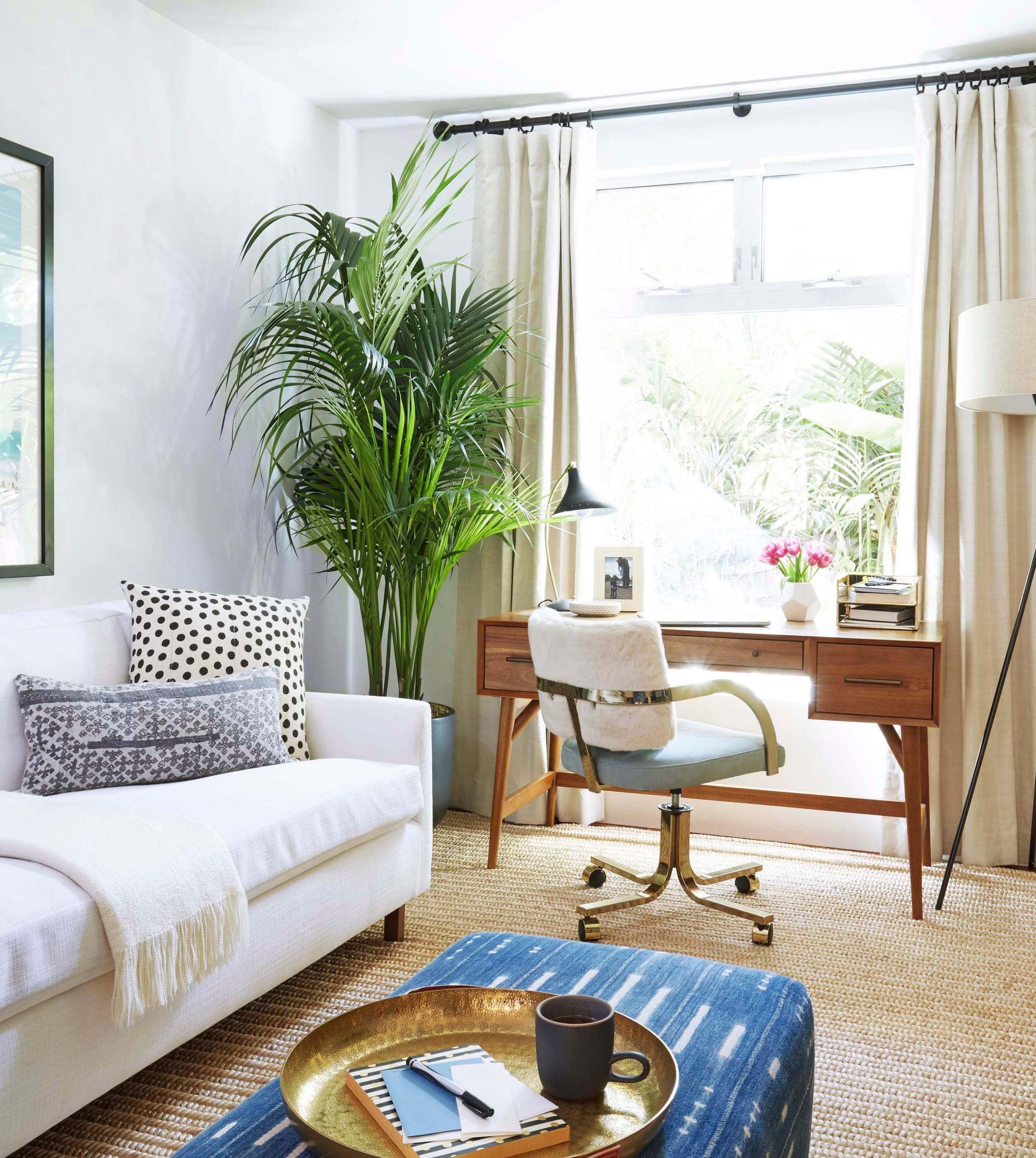 Place a Desk in your Room by the Window to Get Some Sunlight While You Work.
