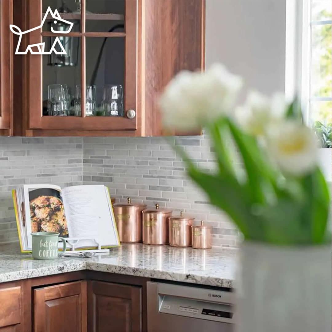 How to Lighten Up a Kitchen With Cherry Cabinets
