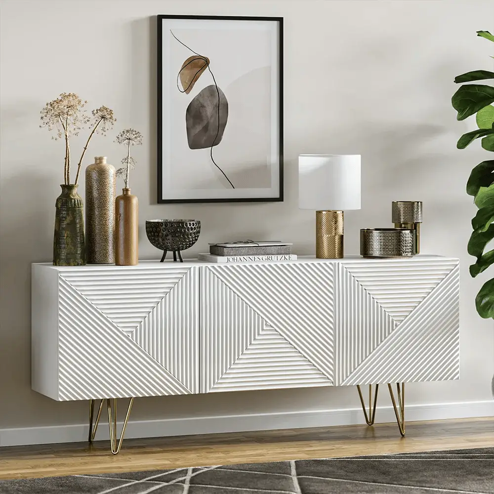 How to Decorate a Credenza - 15 Decor Ideas
