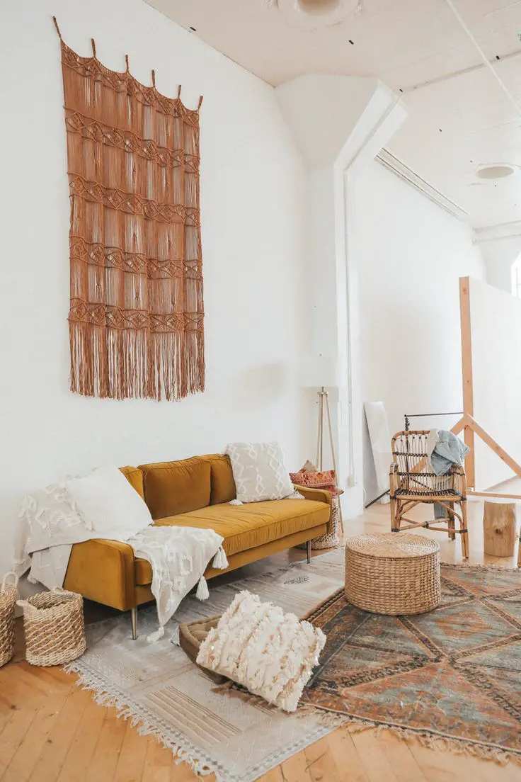 Keep the wall color neutral to ensure that your sofa gets the attention it deserves.
