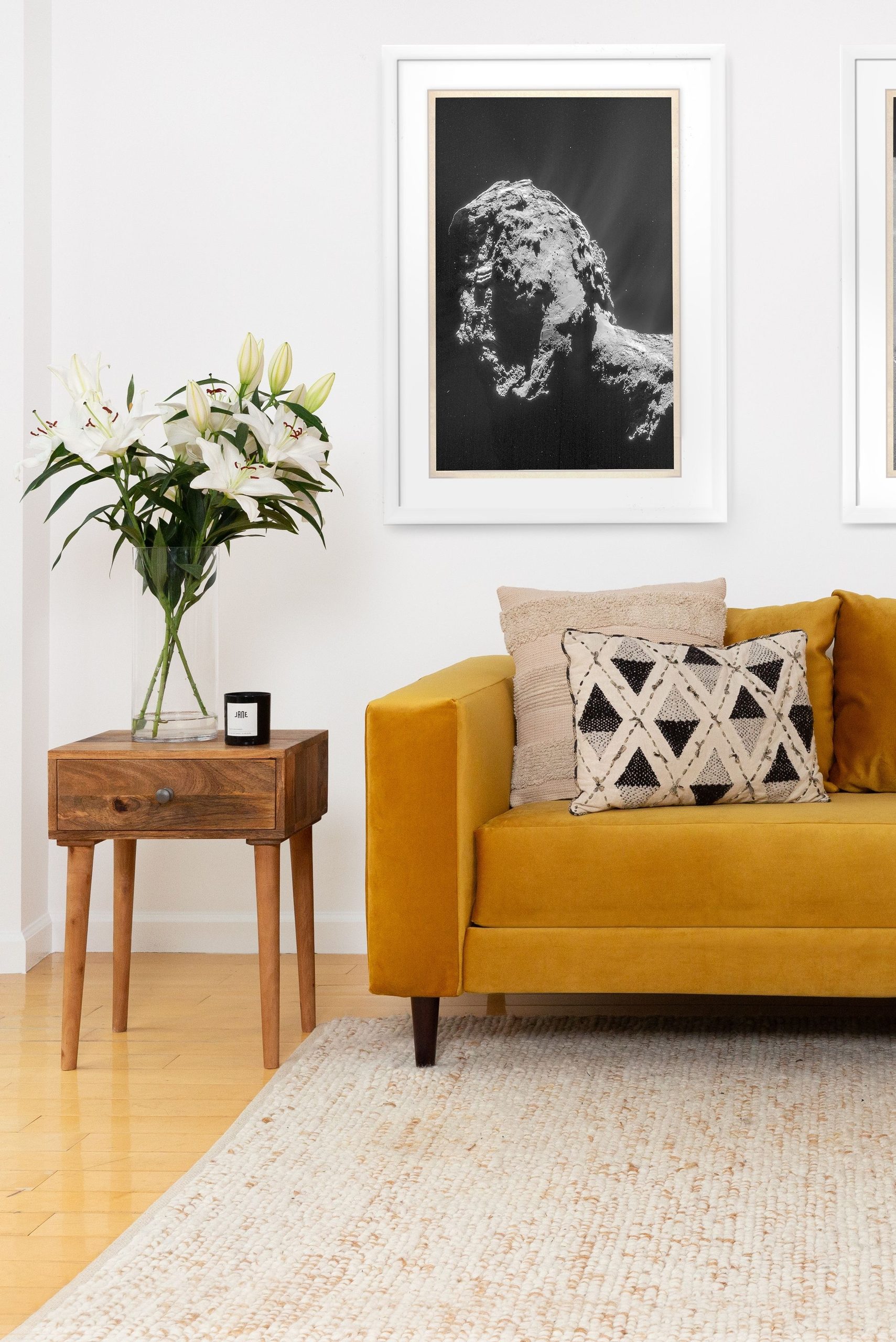 How can I make my room look gold?