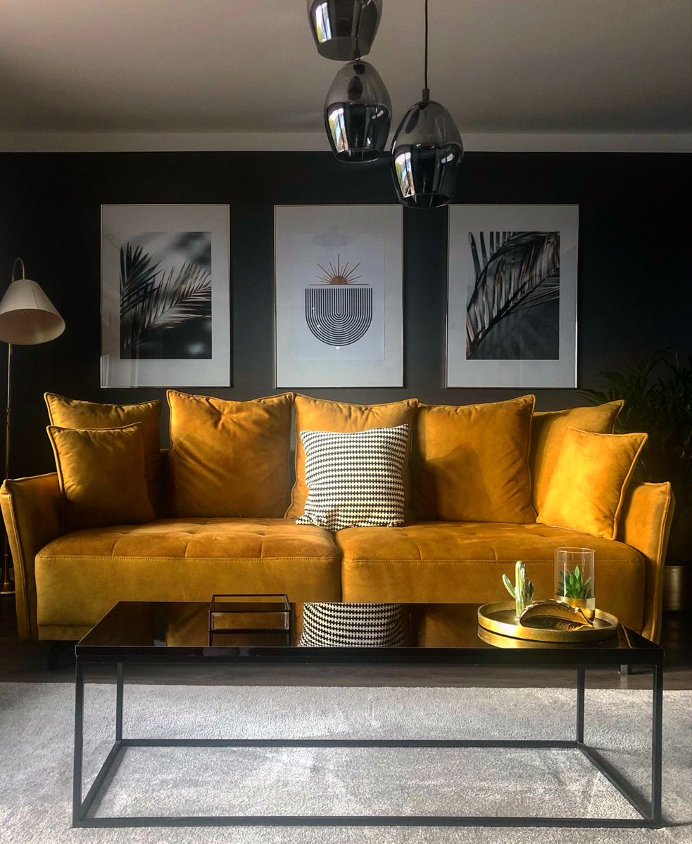 Decorate with furniture pieces in darker shades such as espresso or black to create a sense of balance and contrast with…