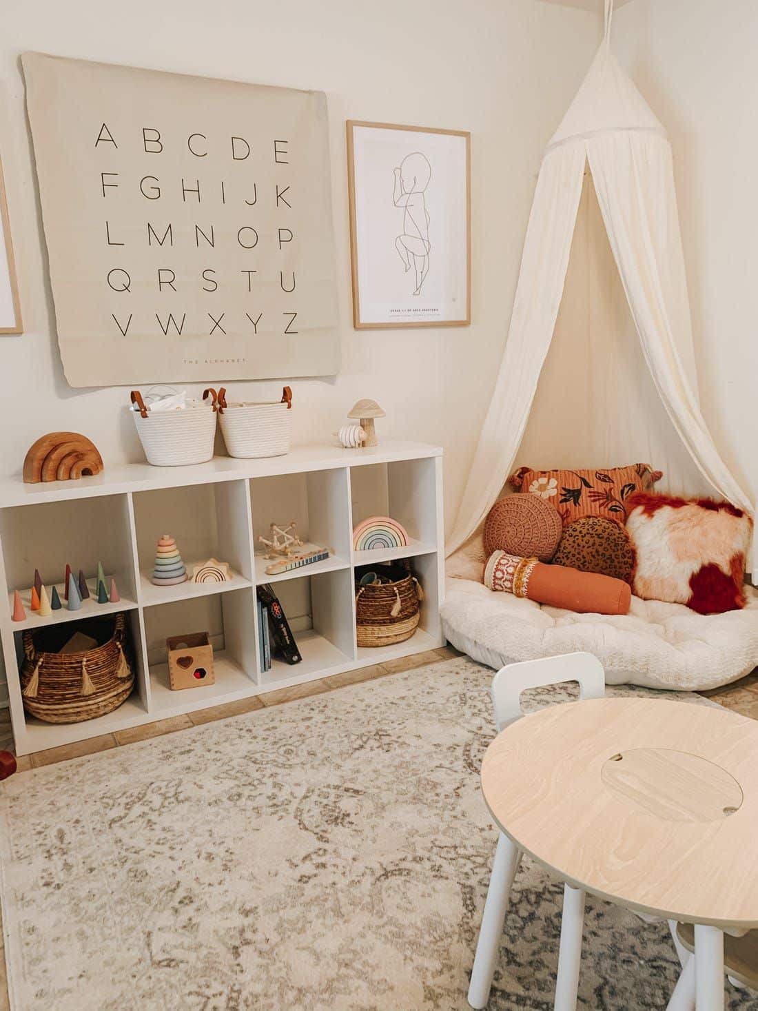 Separate the nursery into zones that make sense for your families, such as a sleeping space, a changing station, another…