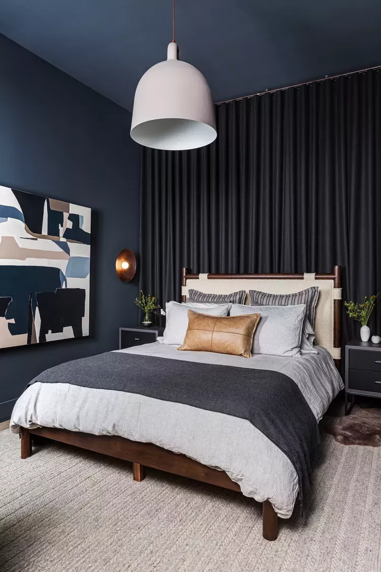 What Colors Go With Dark Wood Bedroom Furniture