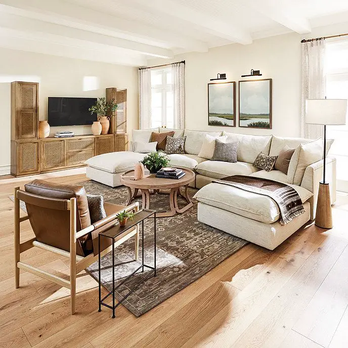 Use ornate pieces with curved legs and intricate detailing for more traditional rooms.
