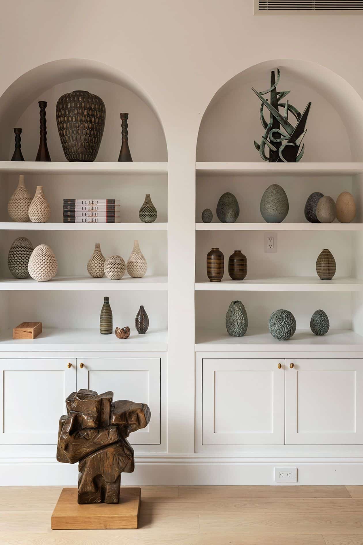 Hang a chandelier to add elegance and a touch of luxury.