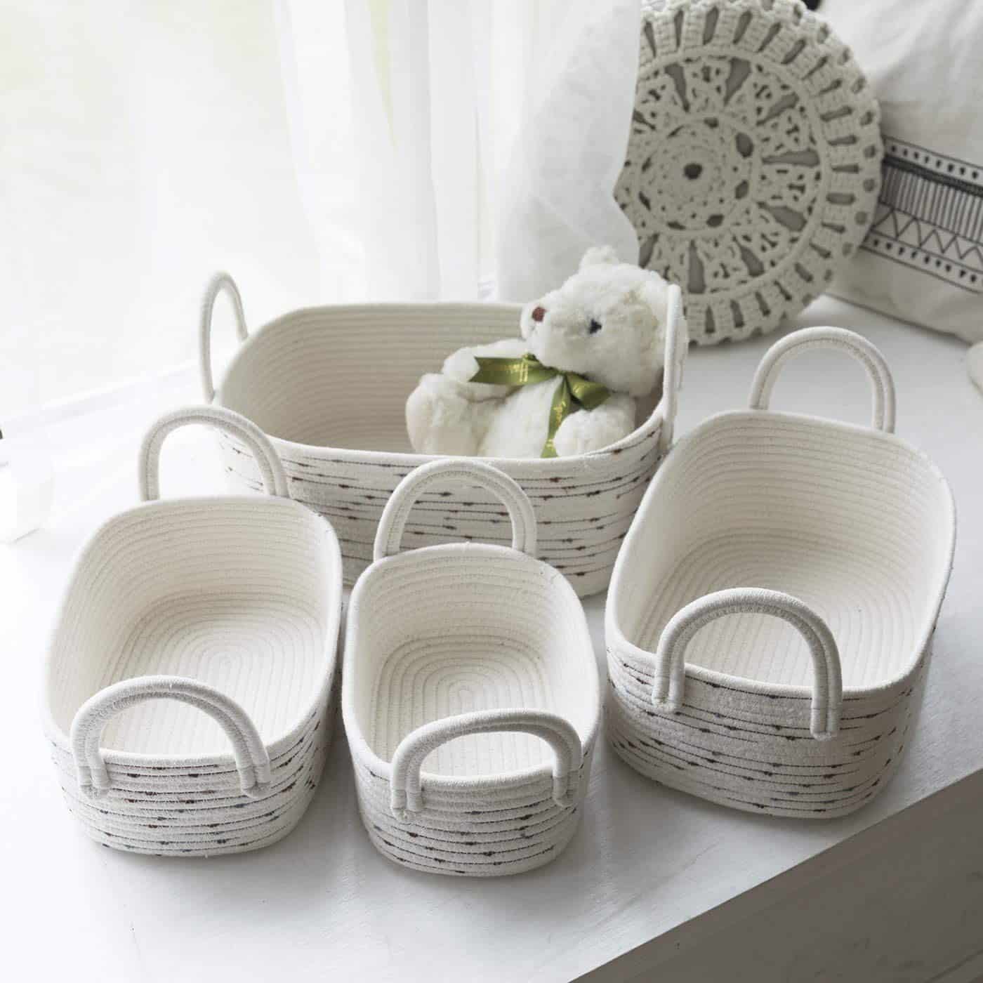 Use baskets, bins, and other storage solutions to store toys, books, clothes, and other items, so they are easy to find and…