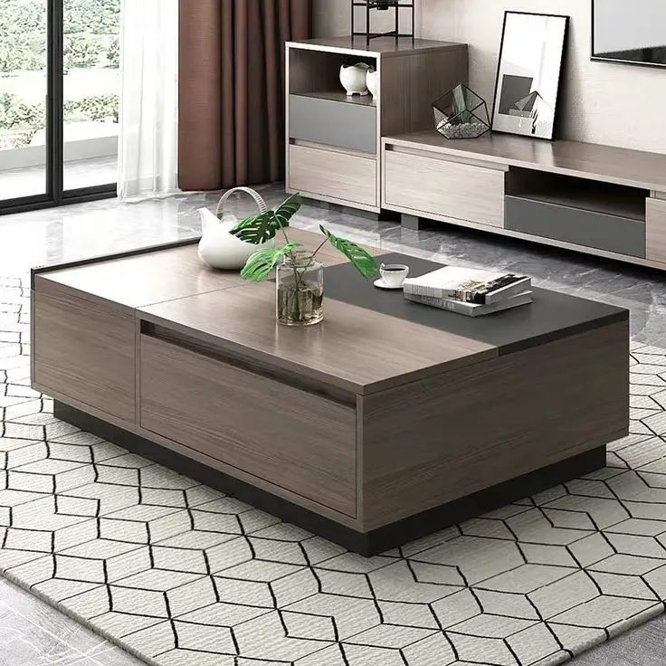 Choose a TV Stand that is the same color as your coffee table to create a sense of harmony between the two pieces and bring…
