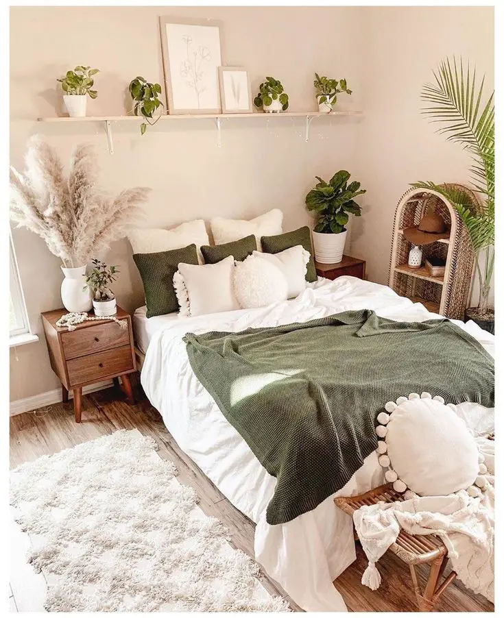 The easiest way to maximize limited space in a small bedroom is by adding vertical storage solutions such as shelves and…