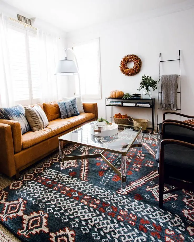 Create unexpected harmony by opting for an eclectic mix of designs and textures, ensuring nothing looks too matchy-matchy.
