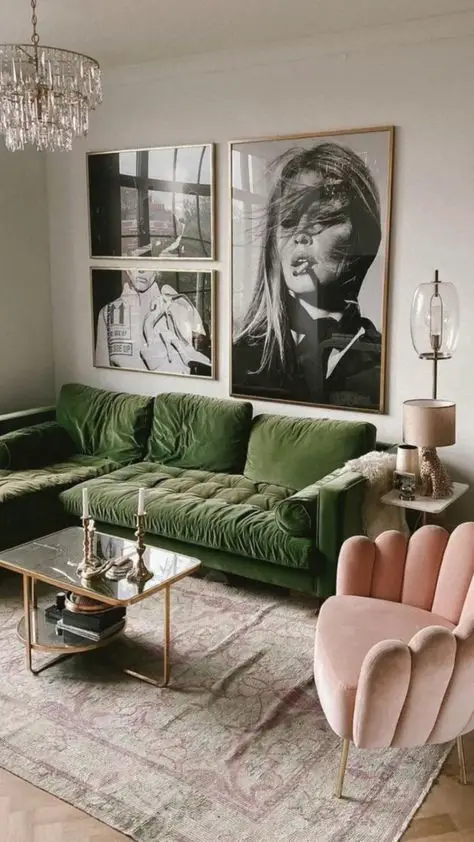 Use contrasting colors in entryways on walls and accents to create a dramatic and memorable first impression.